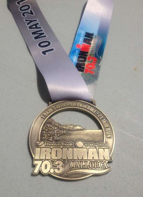 Ironman Mallorca 70.3 medal